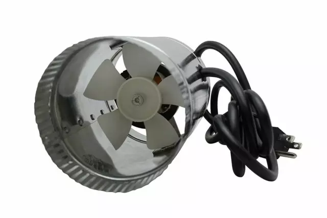 iPower ETL Certified 4" Booster Fan Inline Duct Vent Exhaust Intake Blower 2