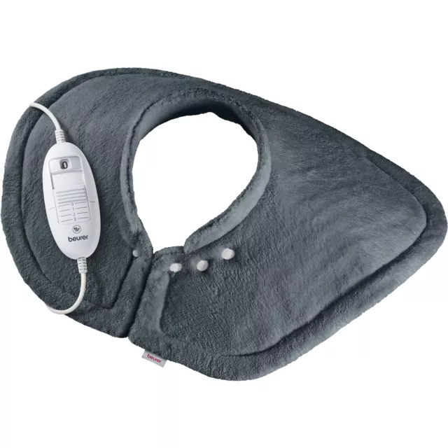 Beurer Schulter- und Nackenheizkissen HK 54 Cosy, Heizkissen, grau