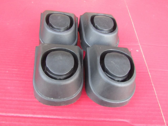 RIDGID FOOT CASTERS Set of 4 29833 29823 For WD09450 9 Gal Wet/Dry Vac