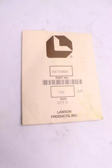 (6-Pk) Lawson Jobber Length Drill Bit HSS 7/32" 84731M06