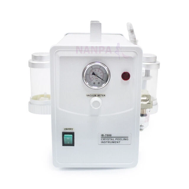 Máquina de belleza facial exfoliadora facial antienvejecimiento dermoabrasión de cristal