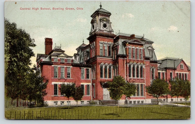 BOWLING GREEN OHIO~CENTRAL High School~Victorian Architecture~Iron