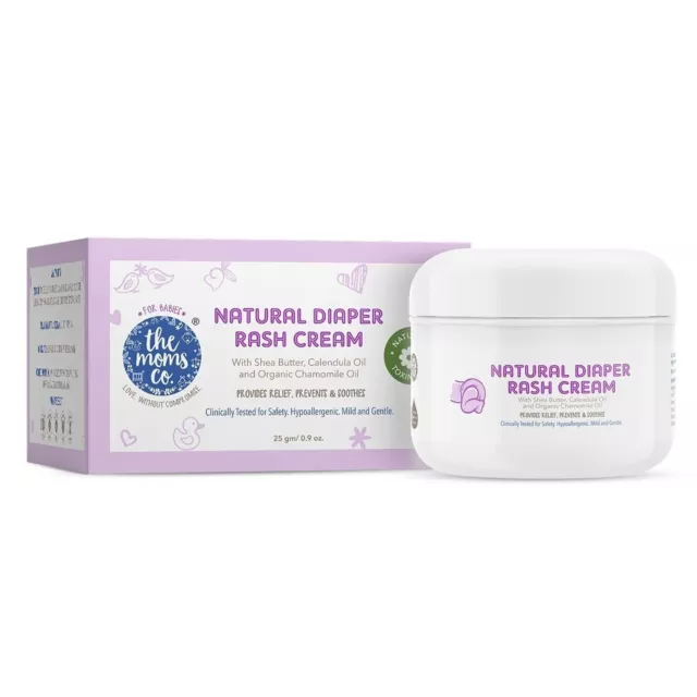 The Moms Co. Natural Diaper Rash Cream For Baby Relief & Soothes - 25gm