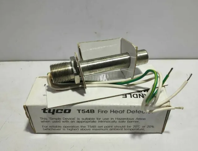 Tyco T54B Rivelatore di Calore di Fuoco 50VAC 120VDC 200mA Massimo