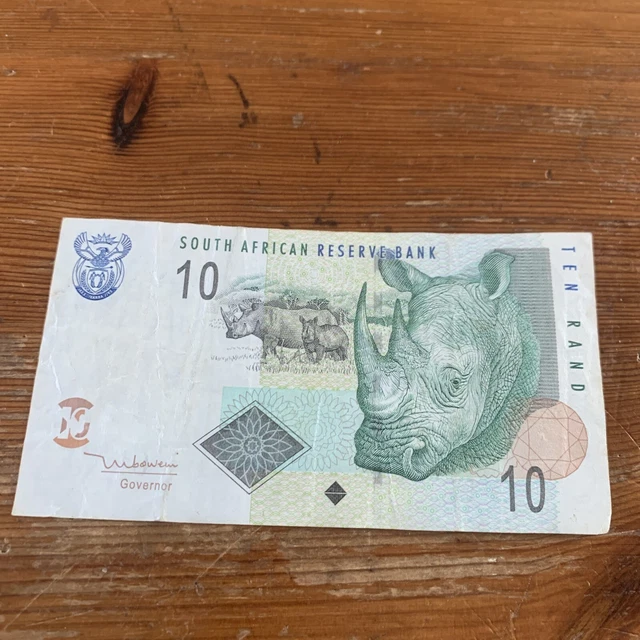 SOUTH AFRICA 10 Rand Bank Note £3.00 - PicClick UK