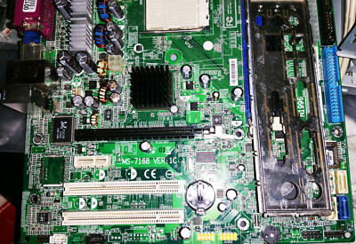 i/o shield plaque arriere en PLA pour MSI MS-7597 VER 1.2