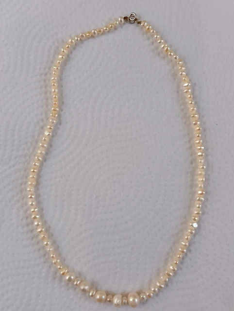 Collier Ancien Amérindien En Argent 925 Et Perles De Turquoise - Occasion