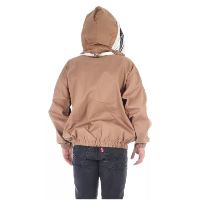 Veste d'apiculture veste d'apiculteur de qualité supérieure en cappuccino - S/M/L/XL/2XL/3XL 3