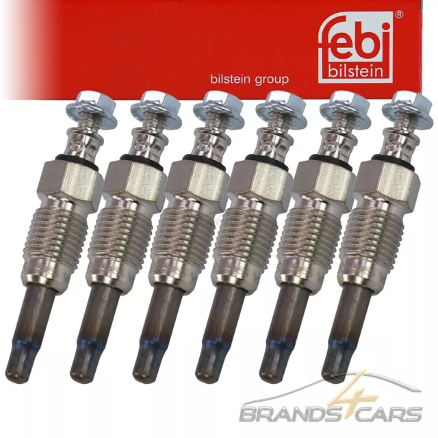 6x FEBI BILSTEIN GLÜHKERZE FÜR VW LT 28-35 1 40-55 1