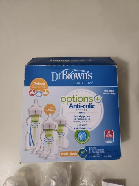 Dr Browns Options Anti-Colic Wide Neck Starter Kit 2