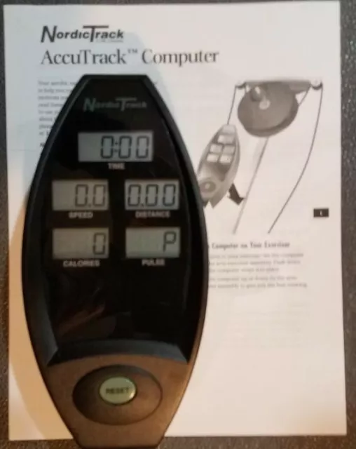 INSTRUCTIONS FOR any Nordic Track Skier Computer Monitor 5.95