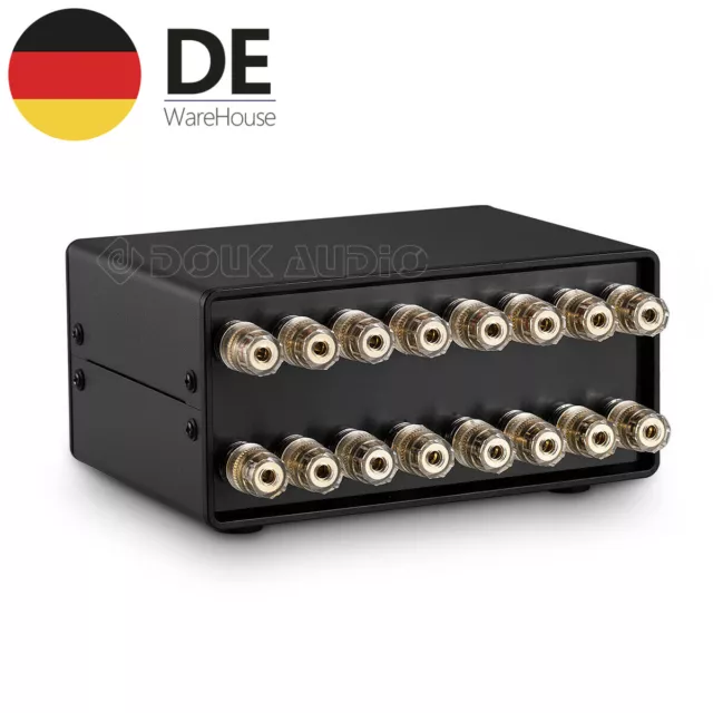 2-way Verstärker / Lautsprecher-Schaltkasten Amplifier / Speaker Switch Selector