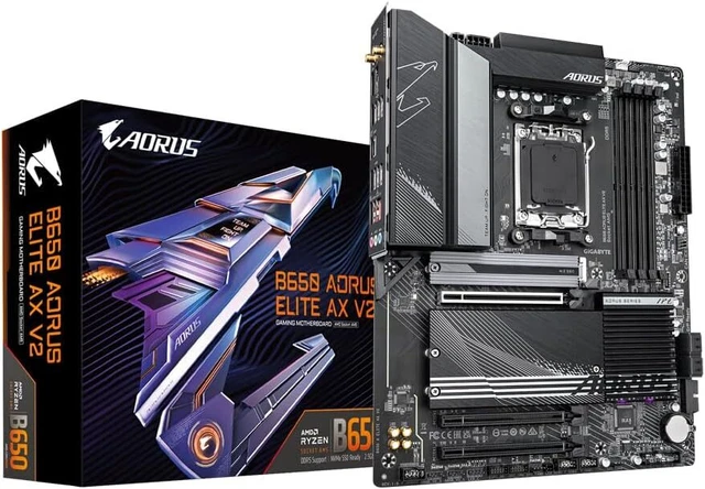 Scheda Madre GIGABYTE B650 UD AX - Per CPU AMD Ryzen 9000, DDR5 7600MHz, Wi-Fi 6, PCIe 5.0 - Foto 9