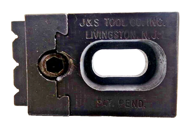 J&S Machinist Slide Clamp 2.28" Oal 1.25" Wide 3/8" Mount
