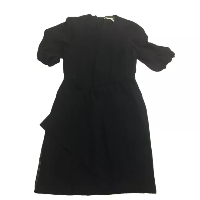 Louis Vuitton Uniform Black Button Up Blousone Shirt Size 32 Made in Serbia  