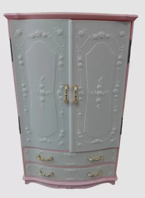 Takara  Licca & Skipper Doll Armoire Wardrobe With Mini Dresser Made In Japan