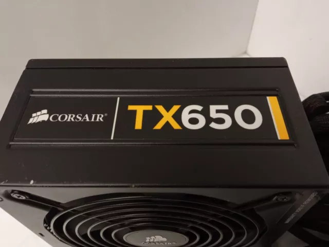 Unidad de fuente de alimentación de escritorio Corsair TX650 650W PSU ATX CMPSU-650TXV2