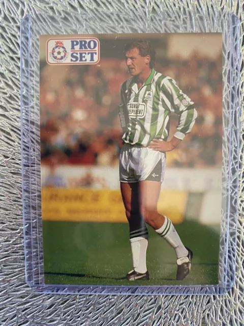 Plymouth Argyle Nicky Marker Vintage Football Card In Double Protective Sleeve