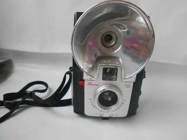 Camara  Kodak Brownie Starflash Made In Usa - Años 50 Buen Estado