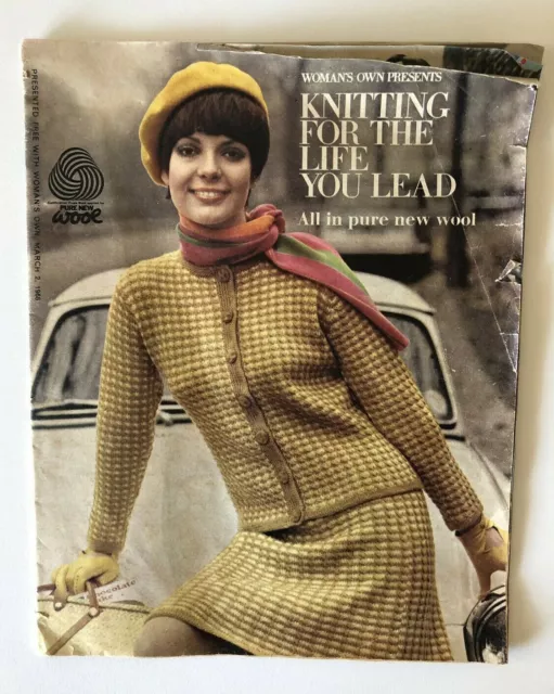 Woman's Own Knitting For The Life You Lead Vintage Knit Patterns 1960s