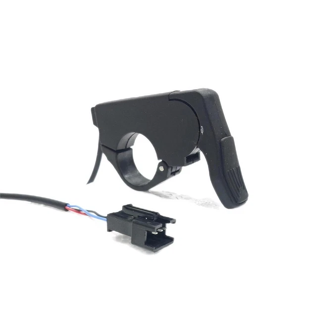 Accélérateur Au Pouce Pour Vélo électrique Et Scooter - 3 Fils, Câble 150 Cm - Compatible Main Droite Ou Gauche