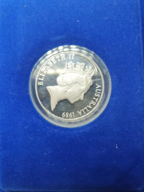 Australie 1989 Ten Dollars Birds Argent Élisabeth 2 2