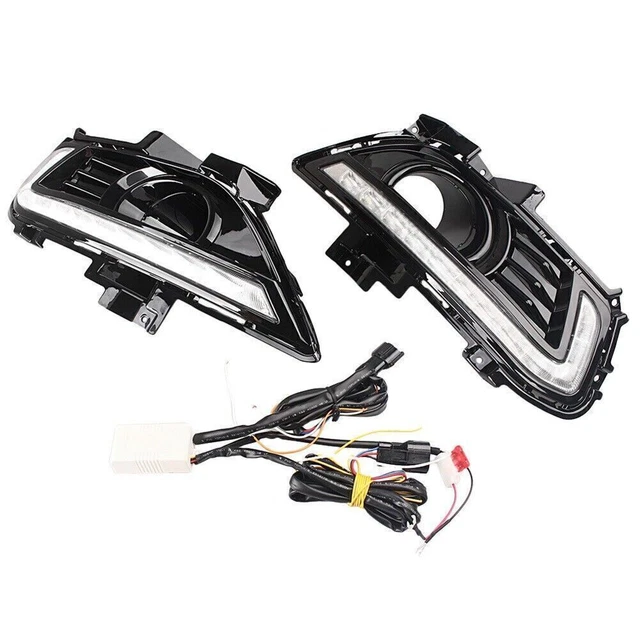 Luci diurne LED DRL fendinebbia per Ford Fusion Mondeo 2013 2014 2015