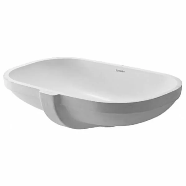 Duravit D-Code 0338490000 495 X 290 Senza Foro Rubinetto Sotto Lavello Bacino Da Banco