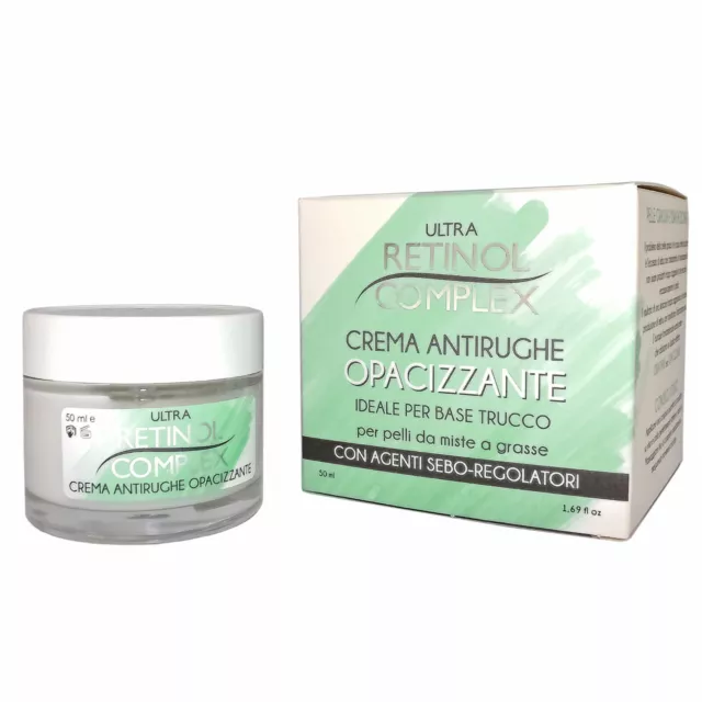 Crema Antiarrugas Matificante Ideal Para Base De Maquillaje Piel Mixta O Grasa