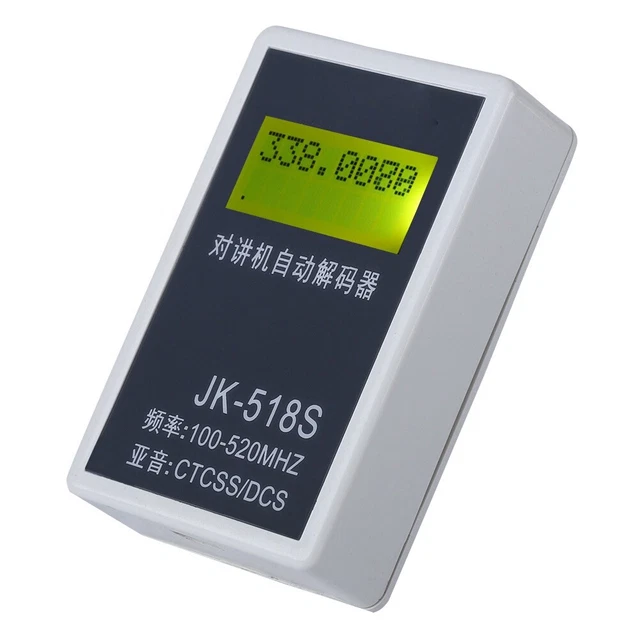 Ctcss Dcs CTCSS/DCS DECODIFICADOR PANTALLA LCD Contador de Frecuencia Medidor ...