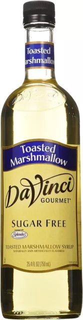 Da Vinci Syrup - Sugar Free - Toasted Marshmallow - PET - 25.4 oz