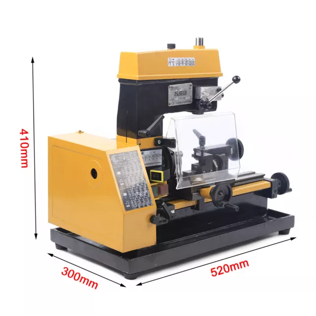 3-in-1 Precision Mill/Drill Micro Mill and Drilling Lathe Machine 180W 110V USA 2
