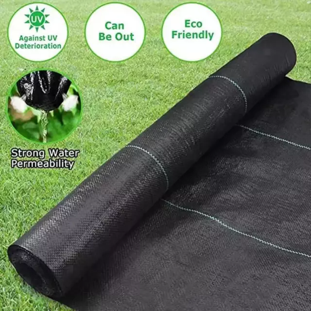 Weed Barrier Landscape Fabric Weed Mat Fabric High Density Garden Weed Barrier