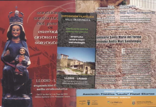 1984/2004.Colección de 27 Documentos Filatélicos editados en la CCAA de Euskadi