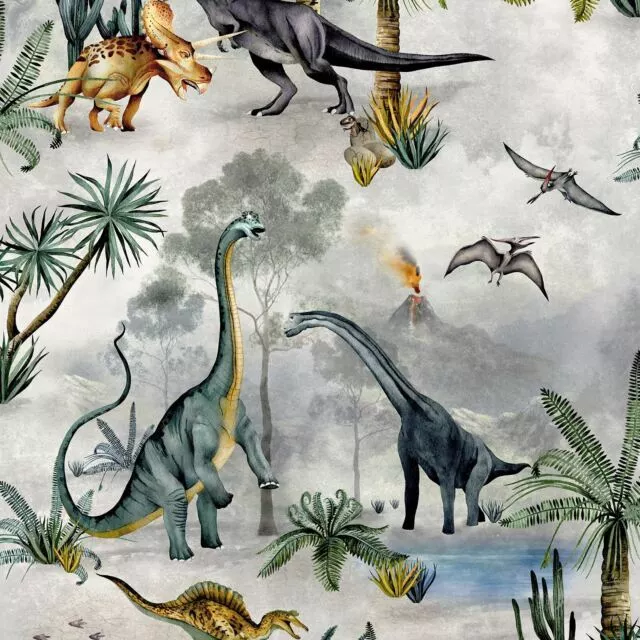 Belgravia Decor Luxury Wallpaper - 3 Rolls Dino Kingdom 7700 Dinosaurs.NEW. (13)
