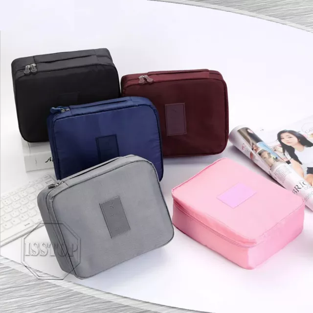 Travel Cosmetic Bag Multifunction Makeup Case Pouch Toiletry Wash Organizer Bag