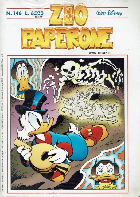 Zio Paperone n. 146 blisterato con allegato di Carl Barks ed.Walt Disney FU14