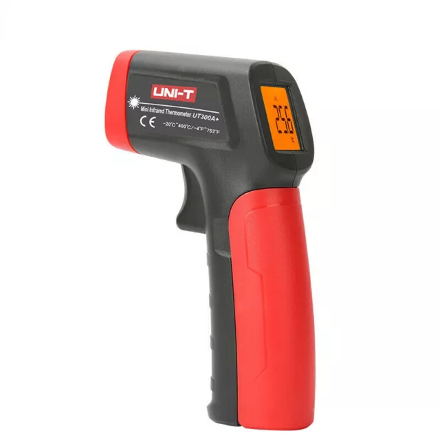 MAX400℃ IR Thermometer UT300A+ Digital D:S10:1 Non-contact Temperature