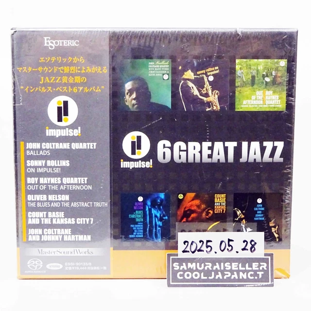 ESOTERIC SACD / 6 GREAT JAZZ ○ 6 グレート ジャズ JOHN COLTRANE 