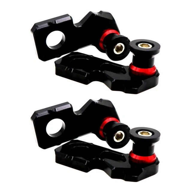4X Bobine del Forcellone Posteriore del Blocco del Regolatore Della Catena  G2L3