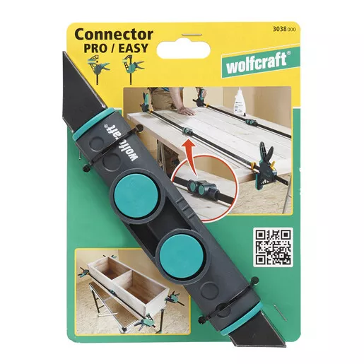 Wolfcraft Einhandzwingen-Adapter Connector PRO/Easy 3038000