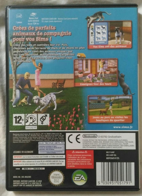  LES SIMS 2: ANIMAUX & CIE POUR GAMECUBE (PAL Version Française) | TRES BON ETAT 3