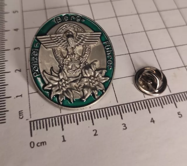 PIN/Anstecker POLIZEI BERG-FÜHRER (Militaria, Wehrmacht, Nostalgie)