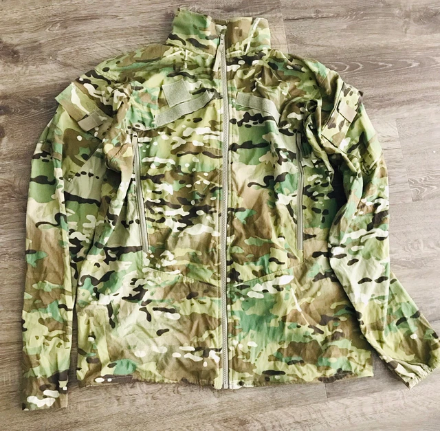 New Jacket Wind Cold Weather ECWCS OCP GEN III Scorpion Multicam USGI M-Long