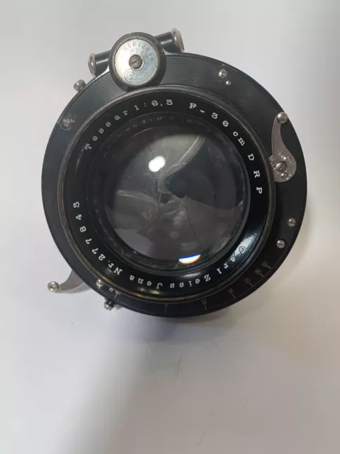 Rare Carl Zeiss Tessar 36cm f/6.3 in Compound 4 Shutter