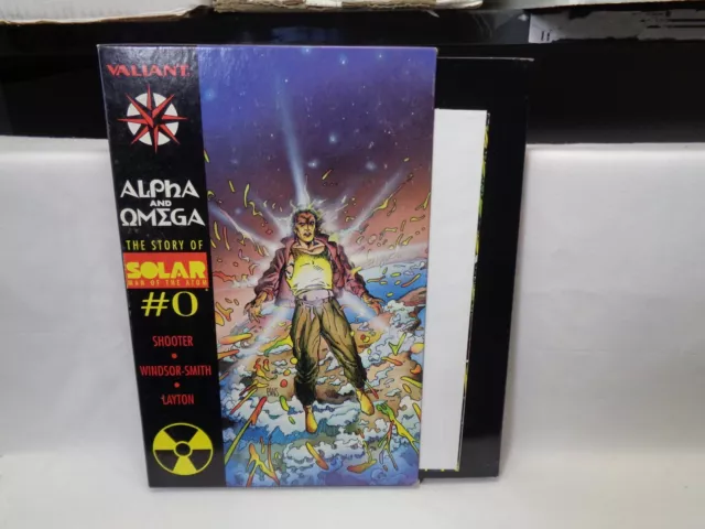 Solar The Man Of The Atom: Alpha And Omega 0 HARDCOVER Valiant Comics (T 3755)