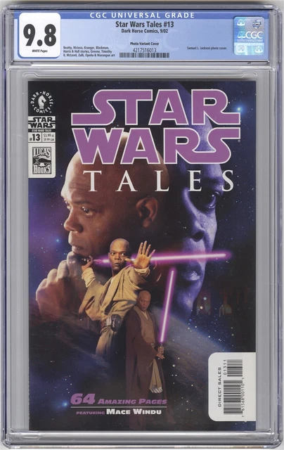 Star Wars Tales #13 Photo Cover Variant CGC 9.8 HIGH GRADE Dark Horse Comic