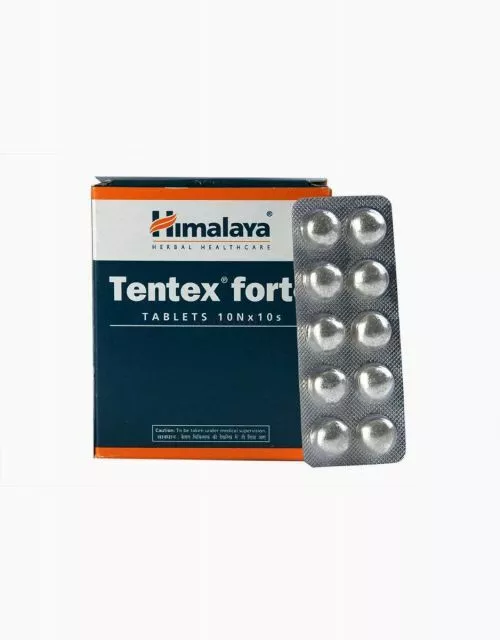 Himalaya Herbal Tentex Forte 100 Tablets For Sexual Vitality Free Shipping