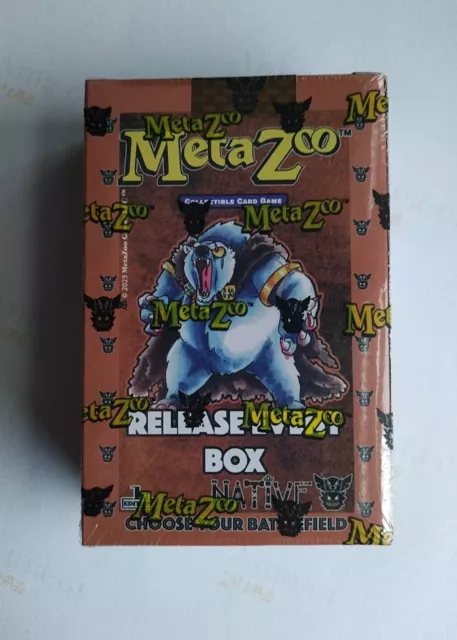 Native Release Event Box Deck Starter Sealed OVP 1. Edition - MetaZoo CCG