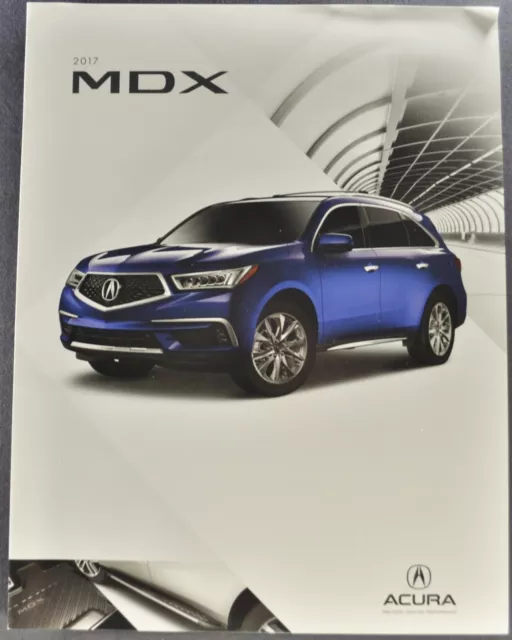 2017 Acura MDX Accessories Sales Brochure Folder Excellent Original 17